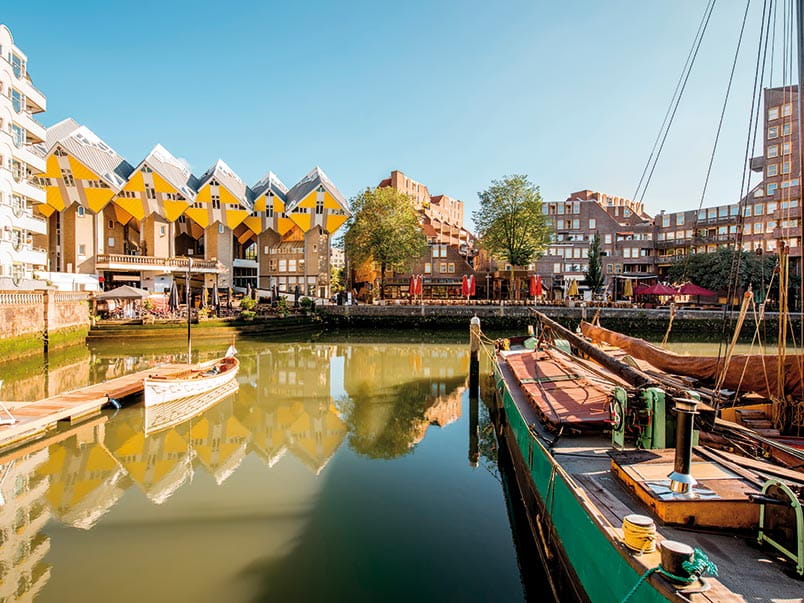See the Cube Houses in Rotterdam